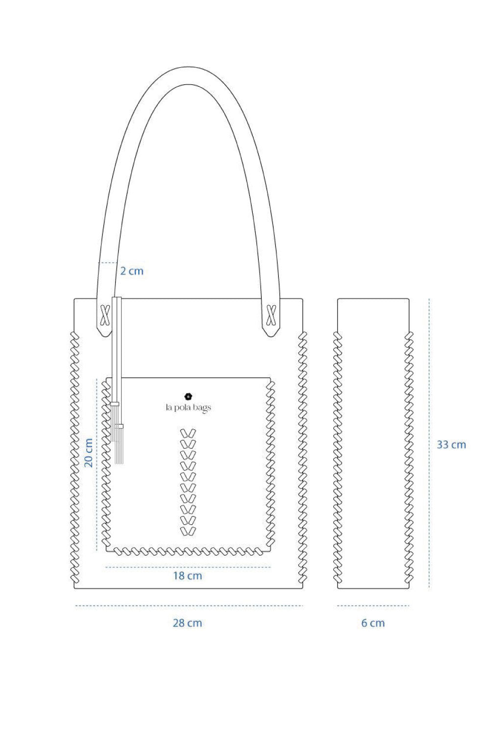 Tote Bag Trenzas